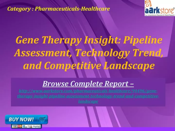 gene therapy insight pipeline assessment technology trend and competitive landscape