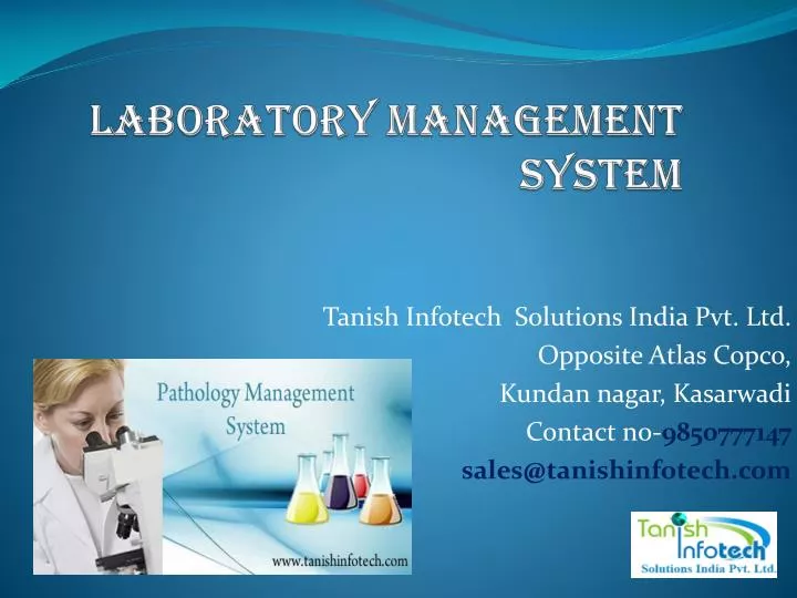 laboratory management system