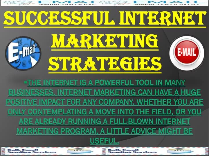 successful internet marketing strategies