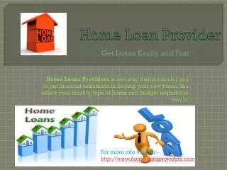 Home Loan Providers