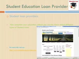 Student Education Loan Provider