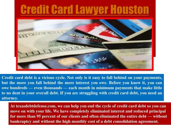 credit card lawyer houston