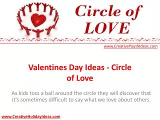 Valentines Day Ideas - Circle of Love