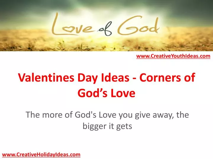 valentines day ideas corners of god s love