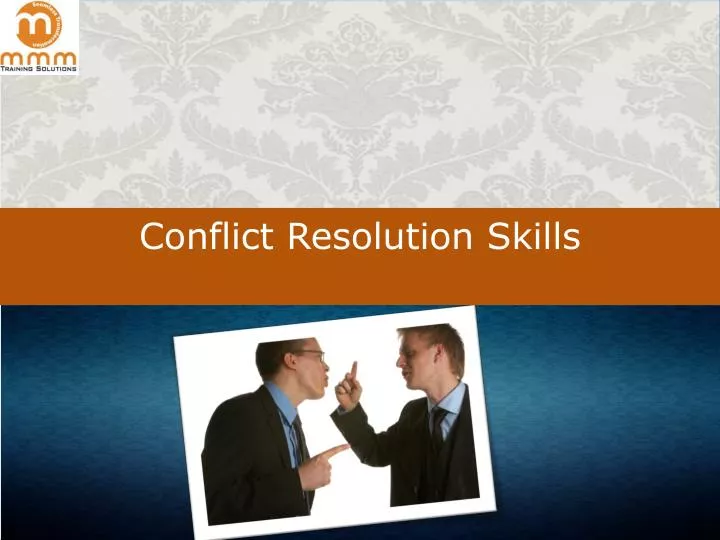 conflict resolution skills