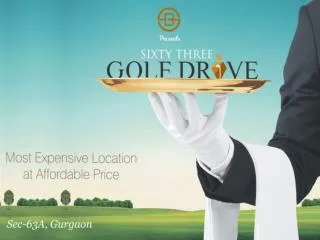 63 Golf Drive - Affordable Group Housing Project Sector 63