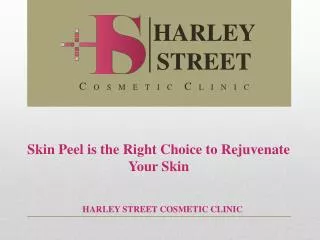 Skin Peel is the Right Choice to Rejuvenate Your Skin