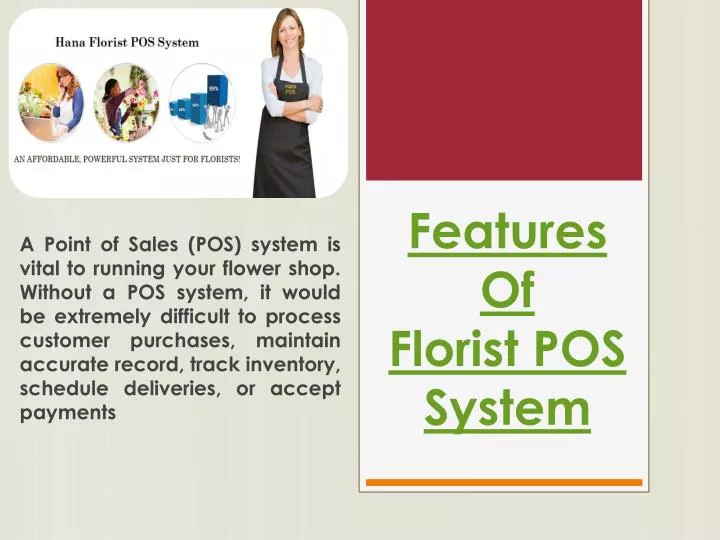 features of florist pos system