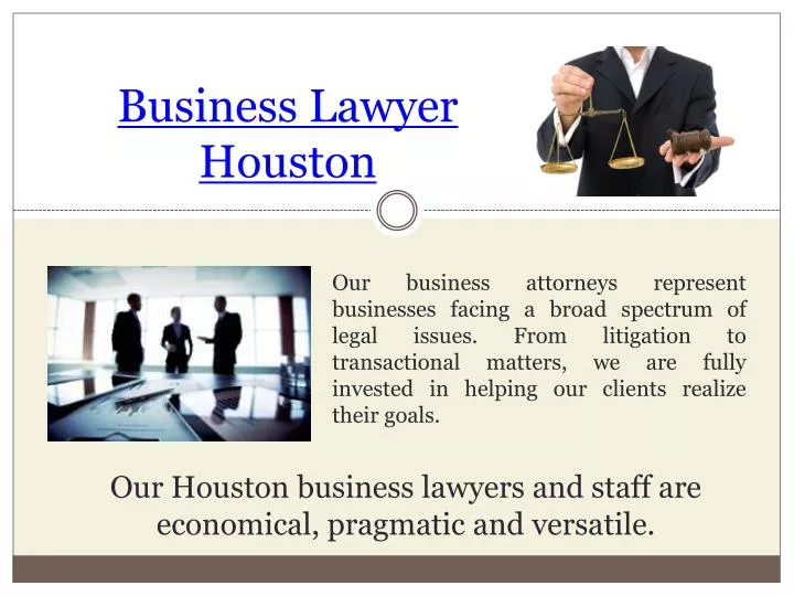 business lawyer houston