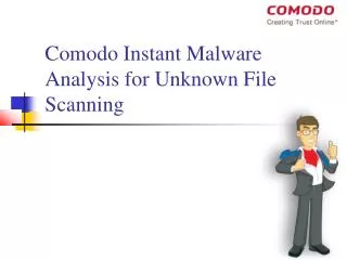 Comodo Internet Stay Away from Viruses and Online Threats
