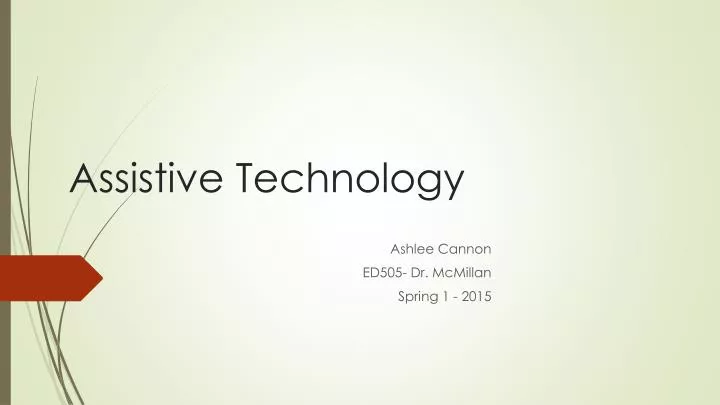 assistive technology