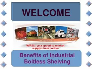 Benefits of Industrial Boltless Shelving