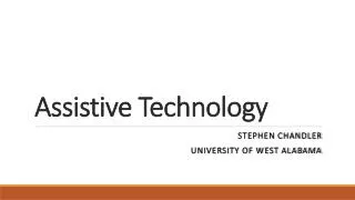 Assistive Technology