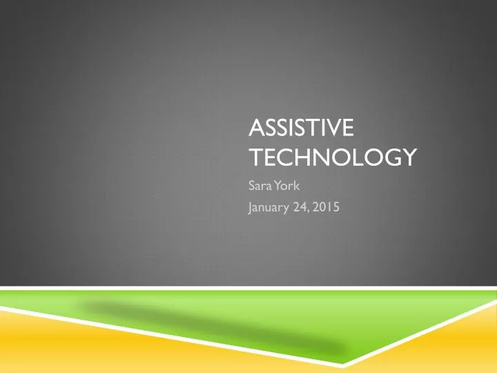 assistive technology