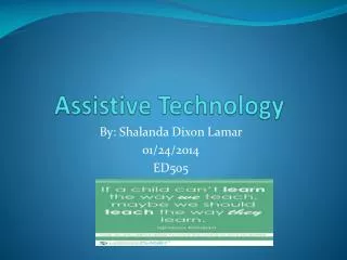 Assistive Technology