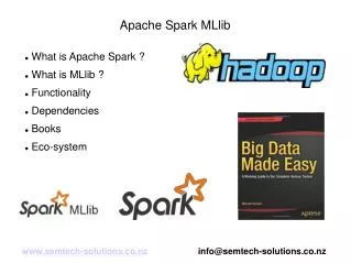An introduction to Apache Spark MLlib
