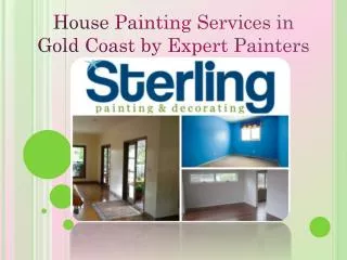 House Painting Services in Gold Coast by Expert Painters