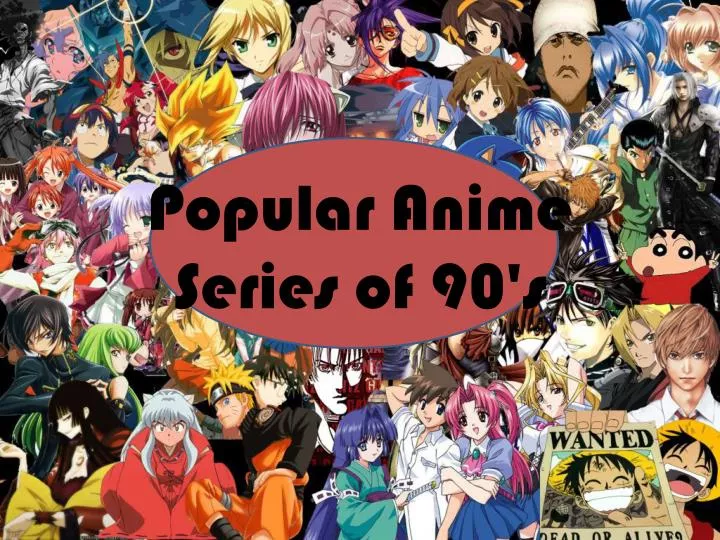 popular anime series of 90 s