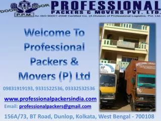 Best Packers And Movers Kolkata (9831026536) - Professional