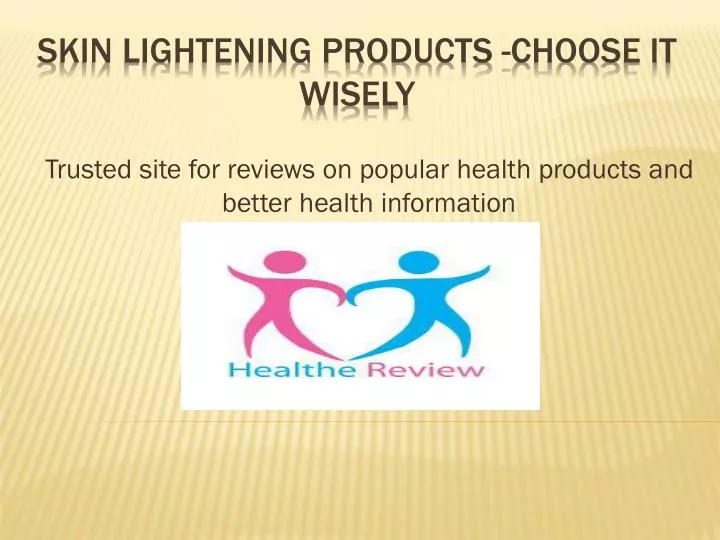 trusted site for reviews on popular health products and better health information