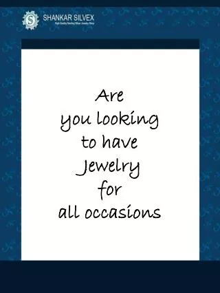 All occasions jewelry for Every One