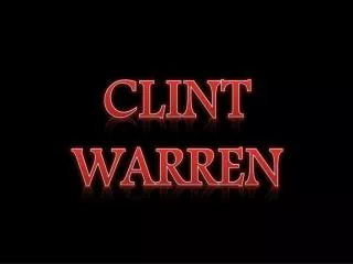 From ex-con to excellence: An interview with Clint Warren