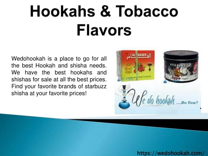 hookahs tobacco flavors