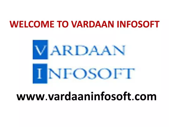 welcome to vardaan infosoft