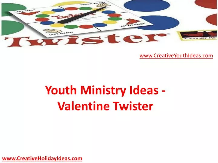 youth ministry ideas valentine twister