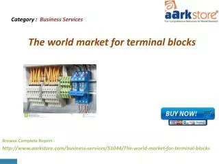 Aarkstore - The world market for terminal blocks