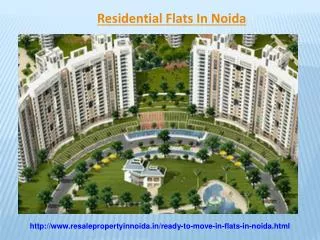 Ready to move flats in noida