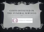Costs involved in the funeral Services