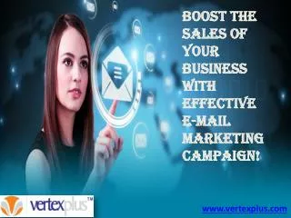 Boost the sales of your business with effective E-mail marke
