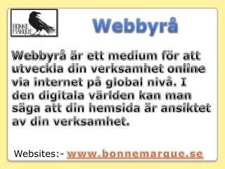 webbyrå experter i Växjö