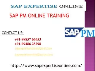sap pm online training in bangalore