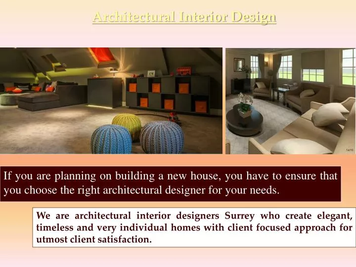 architectural interior design