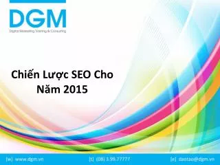 chi n l c seo cho n m 2015
