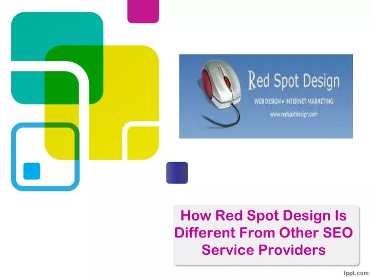 how red spot design is different from other seo service providers