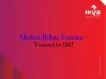 Medical Billing Training in Hyderabad - slide 1