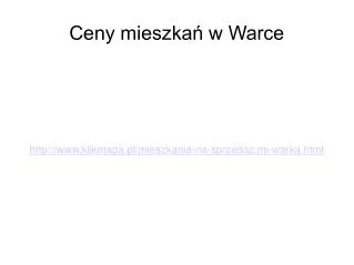 http www klikmapa pl mieszkania na sprzedaz mi warka html