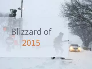 Blizzard of 2015