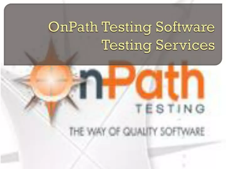 onpath testing software testing services