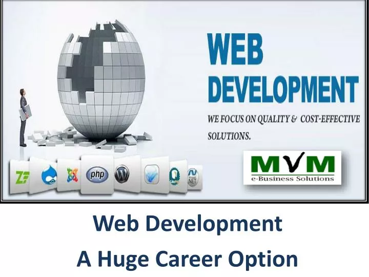 web development a huge career option