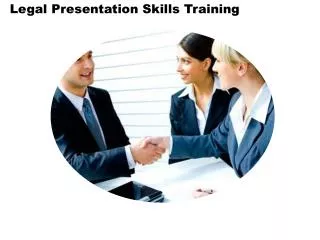 Legal Presentation Skills Training
