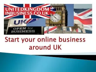 Start your online business around UK