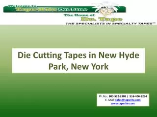 Die Cutting Tapes in New Hyde Park, New York