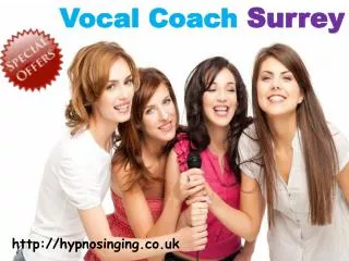 Vocal Coach Surrey