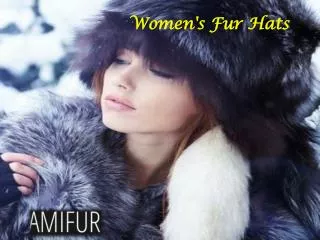 Women's Fur hats