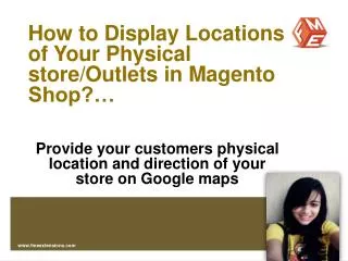Magento Google Maps Module by FMEExtensions