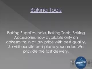 Baking Tools